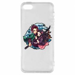 Чехол из раздела Demon Slayer Tanjiro and Nezuko для Apple iPhone 5S