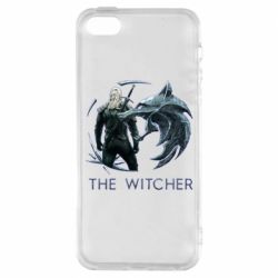 Чехол из раздела Blackjnnfr The back of the witcher and the wolf для Apple iPhone 5S - FATLINE Чехол из раздела Blackjnnfr The back of the witcher and the wolf для Apple iPhone 5S