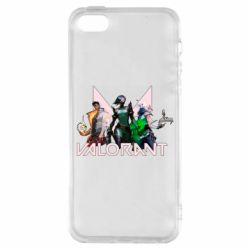 Чехол из раздела Valorant Valorant characters для Apple iPhone 5S