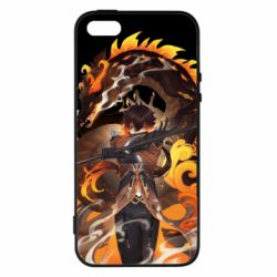 Чехол из раздела Genshin Impact Zhongli Geo Archon Morax для Apple iPhone 5S