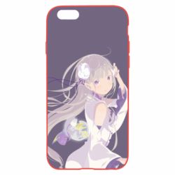 Чохол з розділу Re:Zero. Життя з нуля в альтернативному світі Эмилия для Apple iPhone 6 - FATLINE Чохол з розділу Re:Zero. Життя з нуля в альтернативному світі Эмилия для Apple iPhone 6