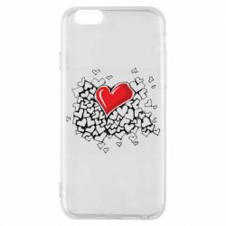 Чехол из раздела Молодоженам Heart & Love для Apple iPhone 6 - FATLINE Чехол из раздела Молодоженам Heart & Love для Apple iPhone 6