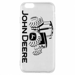 Чехол из раздела Автомобилистам John Deere Logo, Tractor для Apple iPhone 6 - FATLINE Чехол из раздела Автомобилистам John Deere Logo, Tractor для Apple iPhone 6