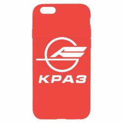 Чехол из раздела Грузовики КРаЗ лого для Apple iPhone 6