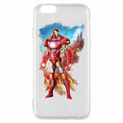 Чехол из раздела Железный человек Avengers iron man drawing для Apple iPhone 6S - FATLINE Чехол из раздела Железный человек Avengers iron man drawing для Apple iPhone 6S