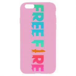 Чехол из раздела Garena Free Fire Free fire gradient logo для Apple iPhone 6S