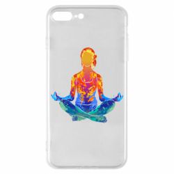 Чехол из раздела Abstract world Йога, девушка медитирует для Apple iPhone 7 Plus - FATLINE Чехол из раздела Abstract world Йога, девушка медитирует для Apple iPhone 7 Plus