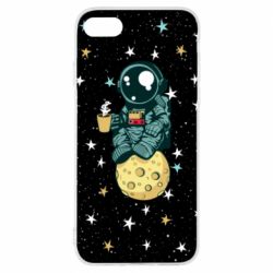 Чехол из раздела Любителям кофе Astronaut and coffee для Apple iPhone 8
