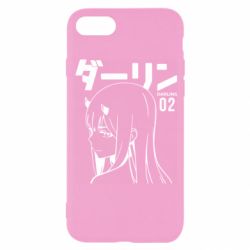 Чехол из раздела Darling in the Franxx Zero Two Girl для Apple iPhone 8 - FATLINE Чехол из раздела Darling in the Franxx Zero Two Girl для Apple iPhone 8
