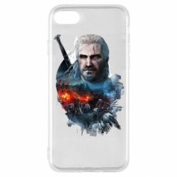 Чохол з розділу Відьмак The Witcher watercolor для Apple iPhone SE 2020 - FATLINE Чохол з розділу Відьмак The Witcher watercolor для Apple iPhone SE 2020