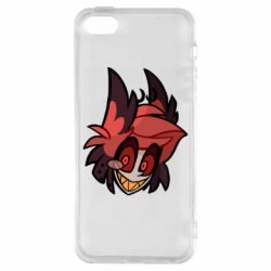 Чехол из раздела Отель Хазбин Alastor head для Apple iPhone SE - FATLINE Чехол из раздела Отель Хазбин Alastor head для Apple iPhone SE