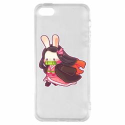 Чехол из раздела Demon Slayer Chibi Bunny Kamado Nezuko для Apple iPhone SE