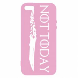 Чехол из раздела Игра престолов Game of Thrones: not today для Apple iPhone SE - FATLINE Чехол из раздела Игра престолов Game of Thrones: not today для Apple iPhone SE