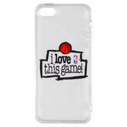 Чехол из раздела Баскетбол I love this Game для Apple iPhone SE