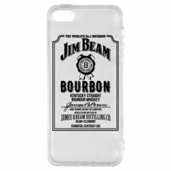 Чехол из раздела Jim Beam James Beam whiskey для Apple iPhone SE - FATLINE Чехол из раздела Jim Beam James Beam whiskey для Apple iPhone SE