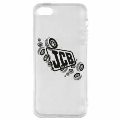 Чехол из раздела Грузовики JCB Wheels для Apple iPhone SE