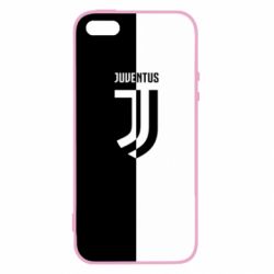 Чехол из раздела Ювентус (Juventus) Juventus black and white logo для Apple iPhone SE