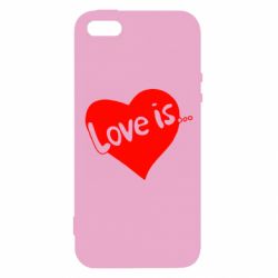 Чехол из раздела Любовь Love is... для Apple iPhone SE - FATLINE Чехол из раздела Любовь Love is... для Apple iPhone SE