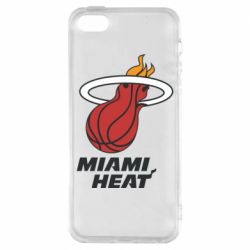 Чехол из раздела Баскетбол Miami Heat для Apple iPhone SE