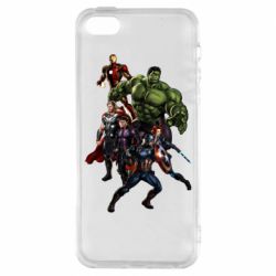 Чохол з розділу Месники Месники Фан Арт для Apple iPhone SE - FATLINE Чохол з розділу Месники Месники Фан Арт для Apple iPhone SE