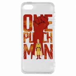 Чехол из раздела One punch man One Punch Man Saitama для Apple iPhone SE - FATLINE Чехол из раздела One punch man One Punch Man Saitama для Apple iPhone SE