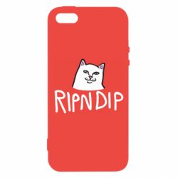 Чехол из раздела RipnDip Ripndip and cat для Apple iPhone SE - FATLINE Чехол из раздела RipnDip Ripndip and cat для Apple iPhone SE