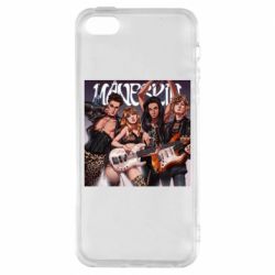 Чехол из раздела Måneskin Rocking Maneskin для Apple iPhone SE - FATLINE Чехол из раздела Måneskin Rocking Maneskin для Apple iPhone SE
