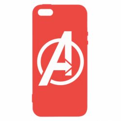 Чехол из раздела Мстители Сaptain America logo для Apple iPhone SE - FATLINE Чехол из раздела Мстители Сaptain America logo для Apple iPhone SE