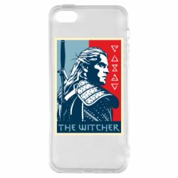 Чохол з розділу Серіал "Відьмак" The witcher poster для Apple iPhone SE - FATLINE Чохол з розділу Серіал "Відьмак" The witcher poster для Apple iPhone SE