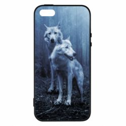 Чехол из раздела Волк Two wolves in the forest для Apple iPhone SE