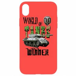 Чехол из раздела World Of Tanks WOT Winner для Apple iPhone XR - FATLINE Чехол из раздела World Of Tanks WOT Winner для Apple iPhone XR