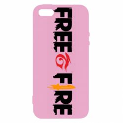 Чехол из раздела Garena Free Fire Free fire and logo Garena для Apple iPhone 5