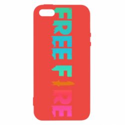 Чехол из раздела Garena Free Fire Free fire gradient logo для Apple iPhone 5