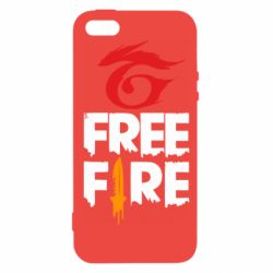 Чехол из раздела Garena Free Fire Garena and Free Fire logo для Apple iPhone 5