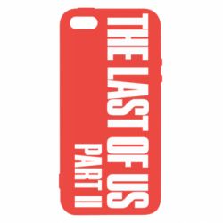 Чехол из раздела The Last of Us The last of us part 2 logo для Apple iPhone 5 - FATLINE Чехол из раздела The Last of Us The last of us part 2 logo для Apple iPhone 5