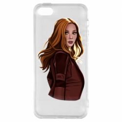 Чехол из раздела ВандаВижен Vanda's portrait для Apple iPhone 5 - FATLINE Чехол из раздела ВандаВижен Vanda's portrait для Apple iPhone 5