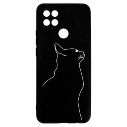 Чохол з розділу Кіт Cat line для Oppo A15s/A15 - FATLINE Чохол з розділу Кіт Cat line для Oppo A15s/A15