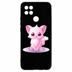 Чохол з розділу Кіт Fluffy pink cat для Oppo A15s/A15 - FATLINE Чохол з розділу Кіт Fluffy pink cat для Oppo A15s/A15