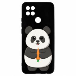 Чехол из раздела Девушкам Милая панда с морковкой для Oppo A15s/A15 - FATLINE Чехол из раздела Девушкам Милая панда с морковкой для Oppo A15s/A15