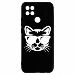 Чохол з розділу Кіт Сat in sunglasses для Oppo A15s/A15 - FATLINE Чохол з розділу Кіт Сat in sunglasses для Oppo A15s/A15