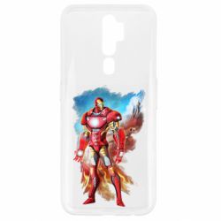 Чехол из раздела Мстители Avengers iron man drawing для Oppo A5/A9 2020 - FATLINE Чехол из раздела Мстители Avengers iron man drawing для Oppo A5/A9 2020