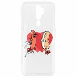 Чехол из раздела 14 Февраля Hot dog love для Oppo A5/A9 2020 - FATLINE Чехол из раздела 14 Февраля Hot dog love для Oppo A5/A9 2020