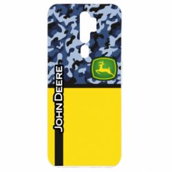 Чехол из раздела John Deere John Deer camouflage blue для Oppo A5/A9 2020 - FATLINE Чехол из раздела John Deere John Deer camouflage blue для Oppo A5/A9 2020