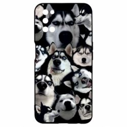 Чехол из раздела Собака Husky Emotions для Oppo A52/A72/A92 - FATLINE Чехол из раздела Собака Husky Emotions для Oppo A52/A72/A92