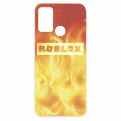 Чехол из раздела Roblox Logo and fire для Oppo A52/A72/A92 - FATLINE Чехол из раздела Roblox Logo and fire для Oppo A52/A72/A92