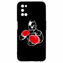 Чехол из раздела Бокс/Кикбоксинг Pitbull Boxing Logo для Oppo A52/A72/A92
