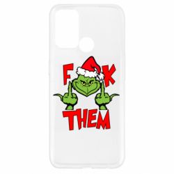 Чохол з розділу Грінч The grinch f*ck them для Oppo A52/A72/A92 - FATLINE Чохол з розділу Грінч The grinch f*ck them для Oppo A52/A72/A92