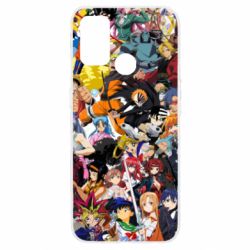 Чехол из раздела Аниме All the heroes of anime для Oppo A53/A32/A33