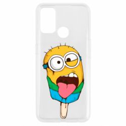 Чехол из раздела Любителям еды Ice cream minions для Oppo A53/A32/A33 - FATLINE Чехол из раздела Любителям еды Ice cream minions для Oppo A53/A32/A33