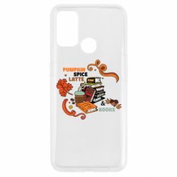 Чехол из раздела Осень Pumpkin Spice Latte & Books для Oppo A53/A32/A33 - FATLINE Чехол из раздела Осень Pumpkin Spice Latte & Books для Oppo A53/A32/A33